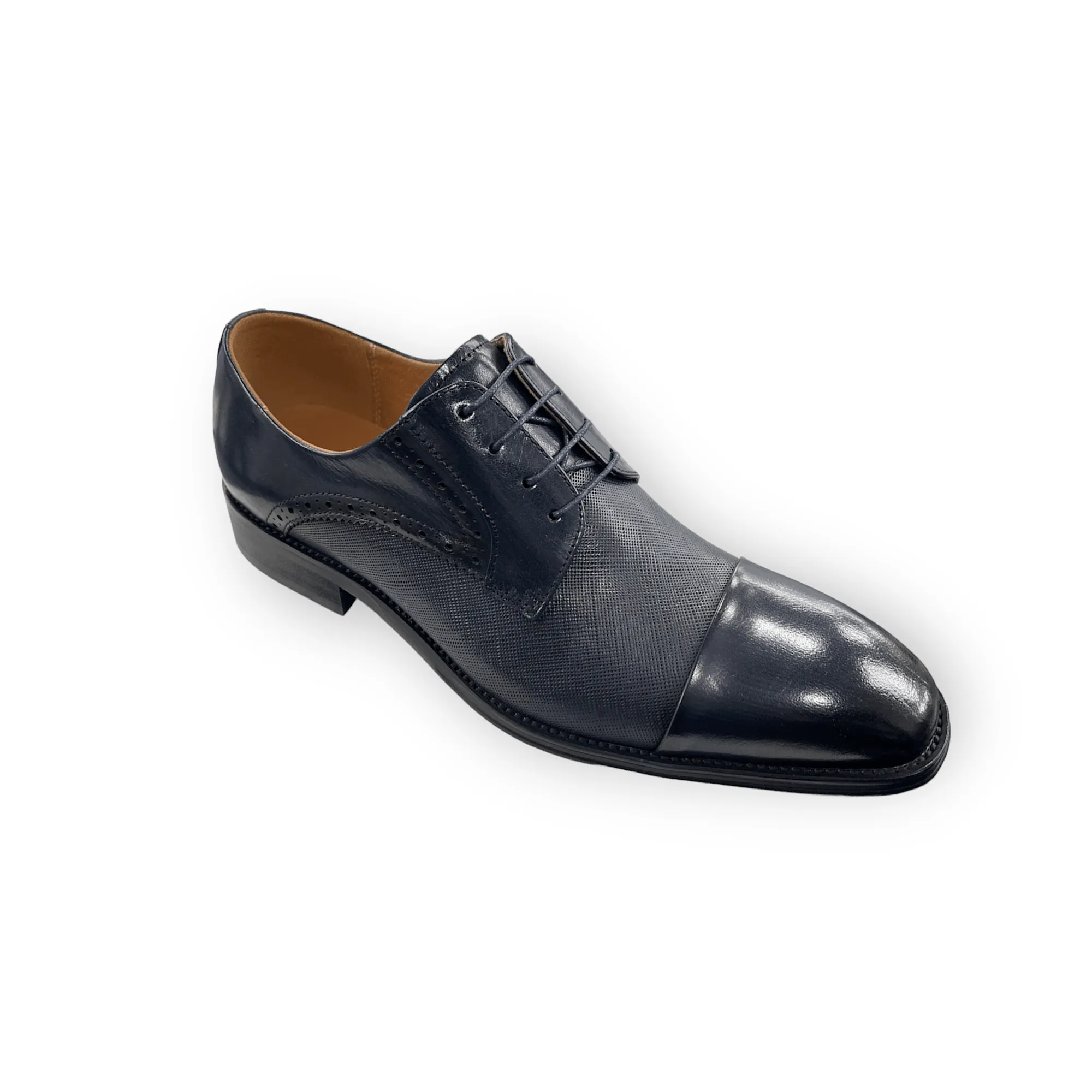 Sergio Duletti Erling Smart Leather Shoes Navy