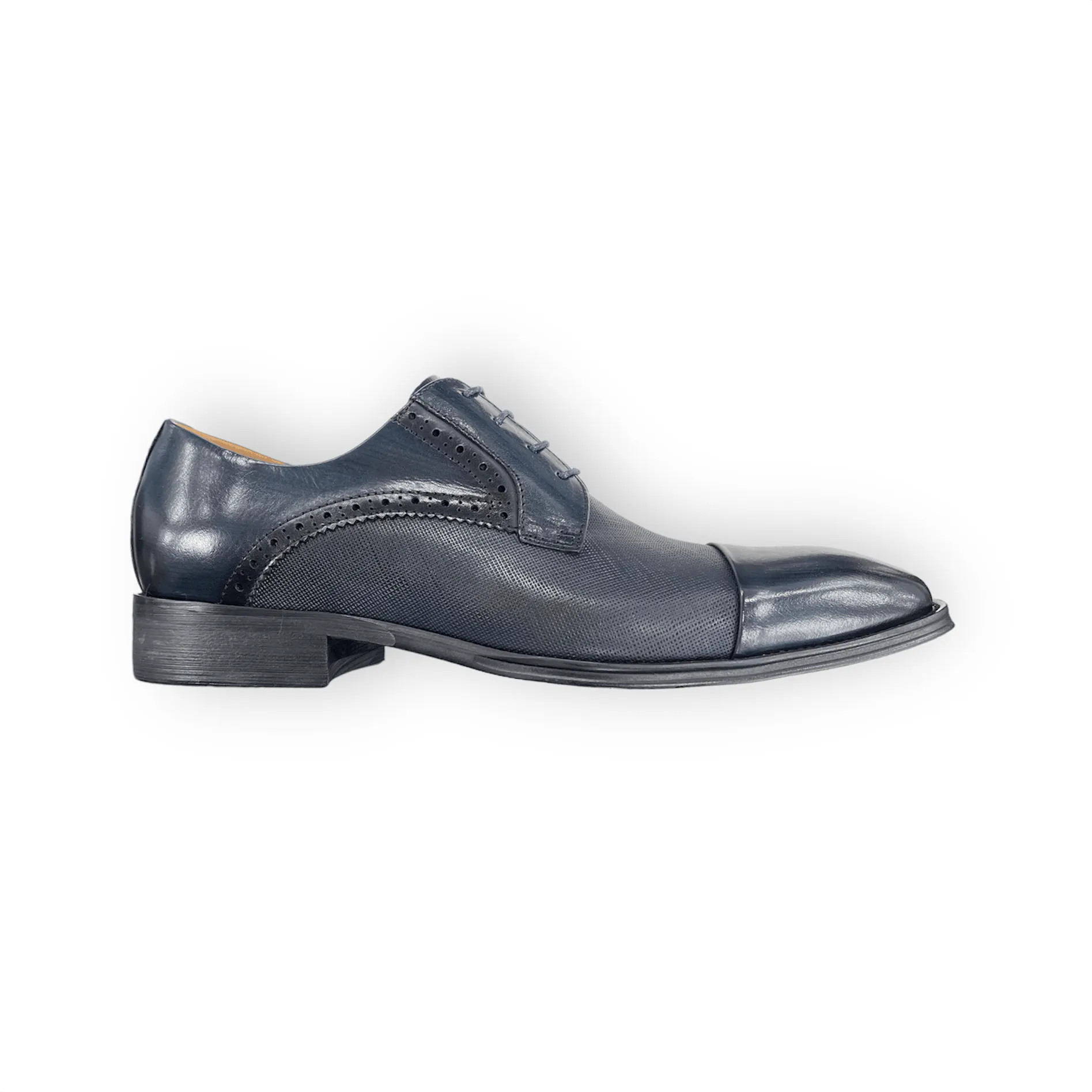 Sergio Duletti Erling Smart Leather Shoes Navy