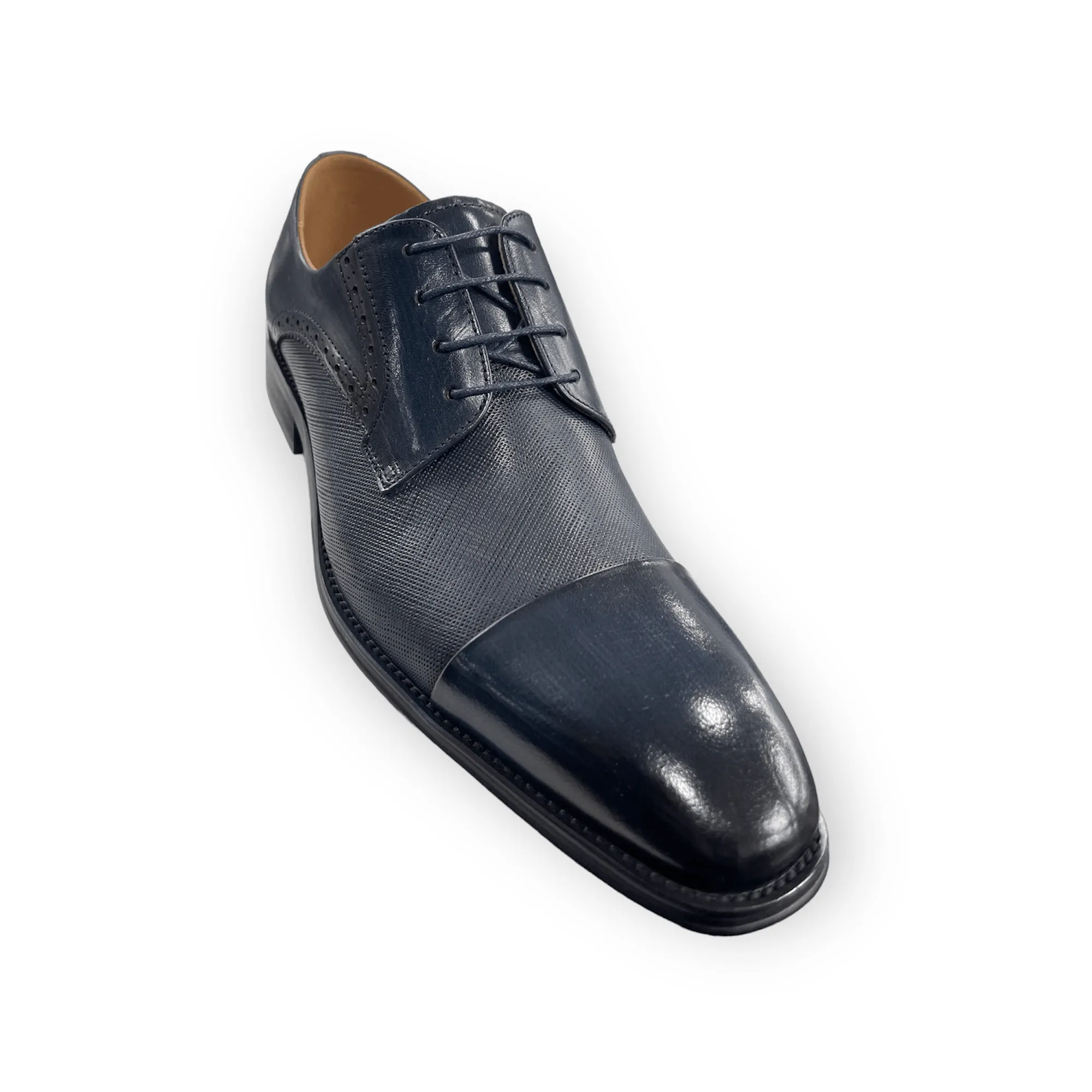 Sergio Duletti Erling Smart Leather Shoes Navy