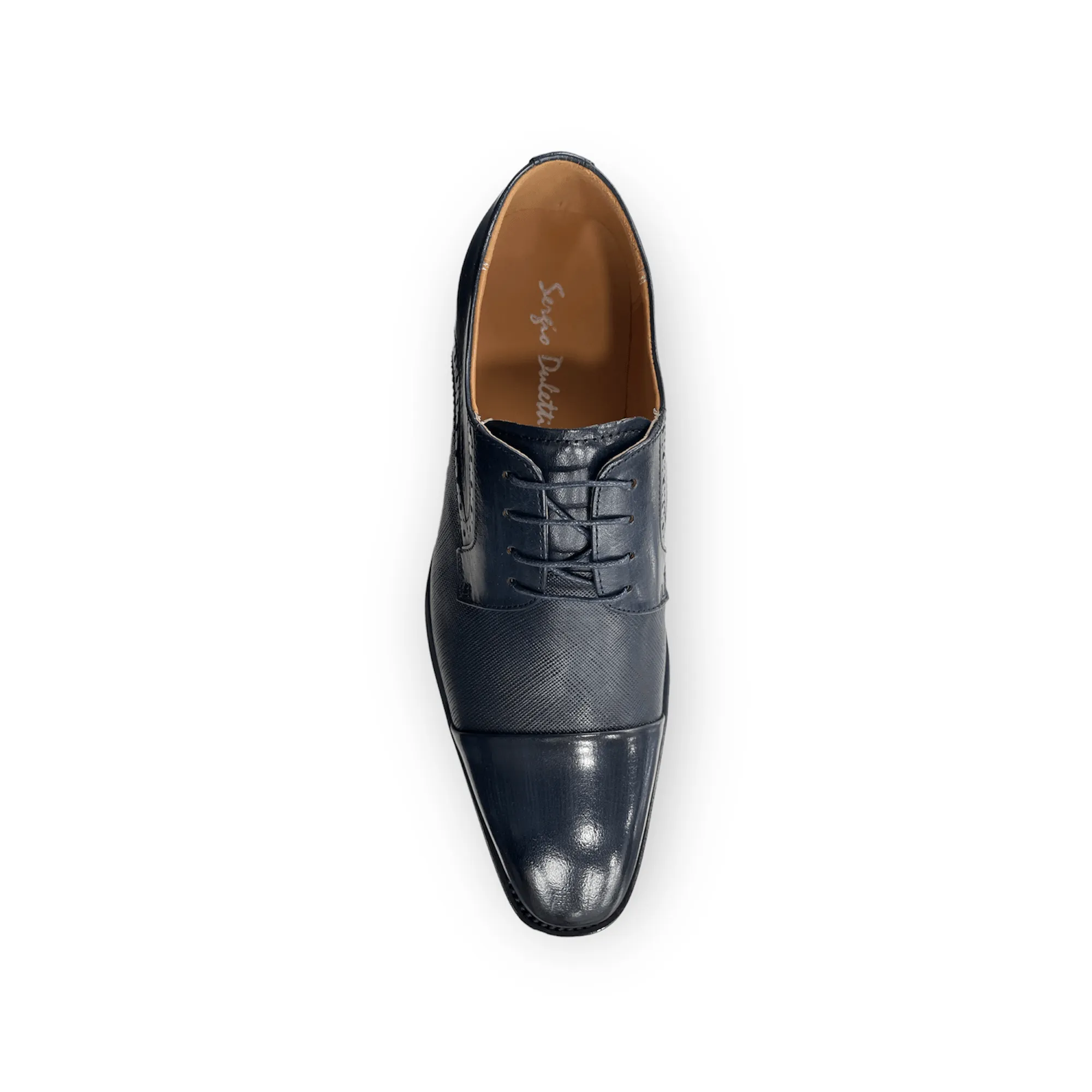 Sergio Duletti Erling Smart Leather Shoes Navy