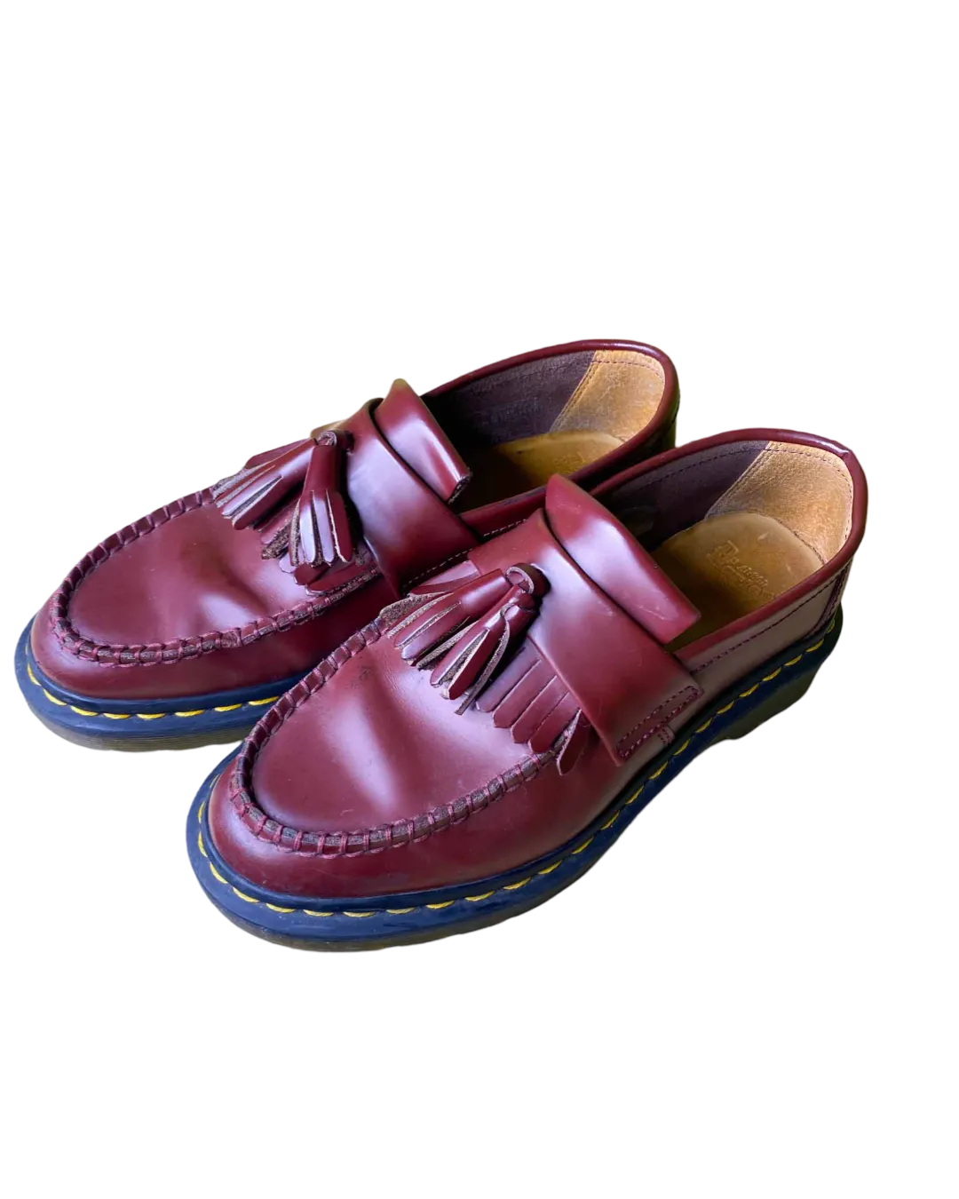 Size 38 -  Dr Martens Adrian Tassle Arcadia Loafers