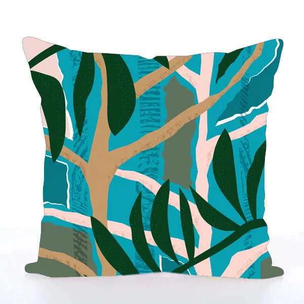 Square Toss Cushion Cover | Jungle