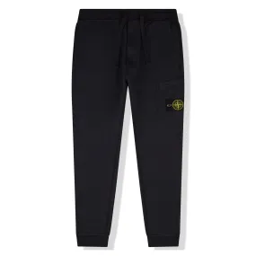 Stone Island Logo Navy Sweatpants