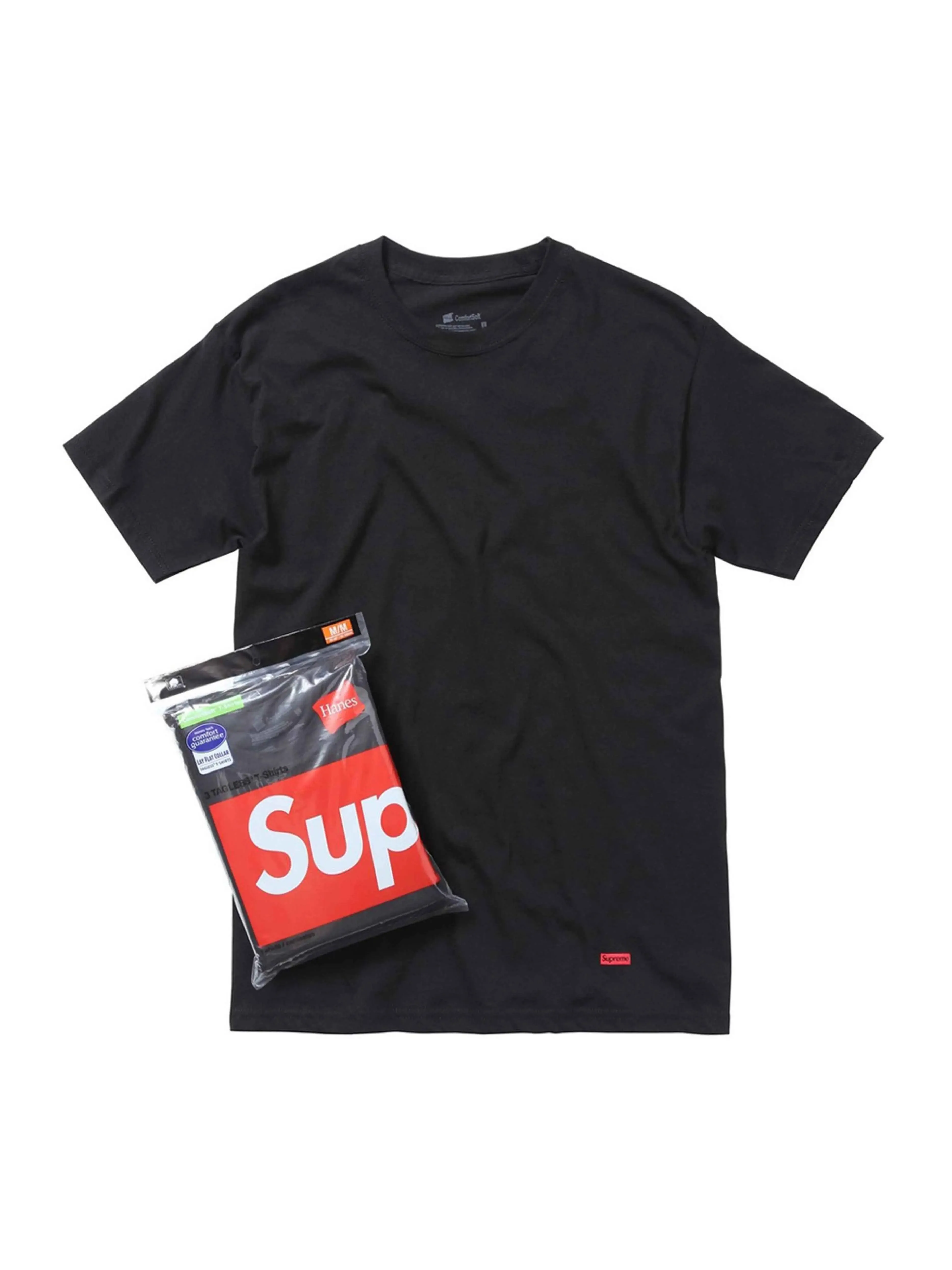 Supreme Hanes Tagless Tees [3 Pack]