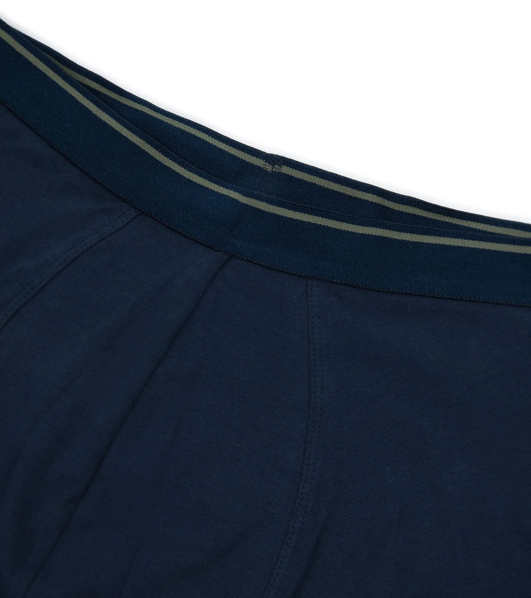 Trunk 2 Pack Organic Cotton Boxer Briefs: Navy