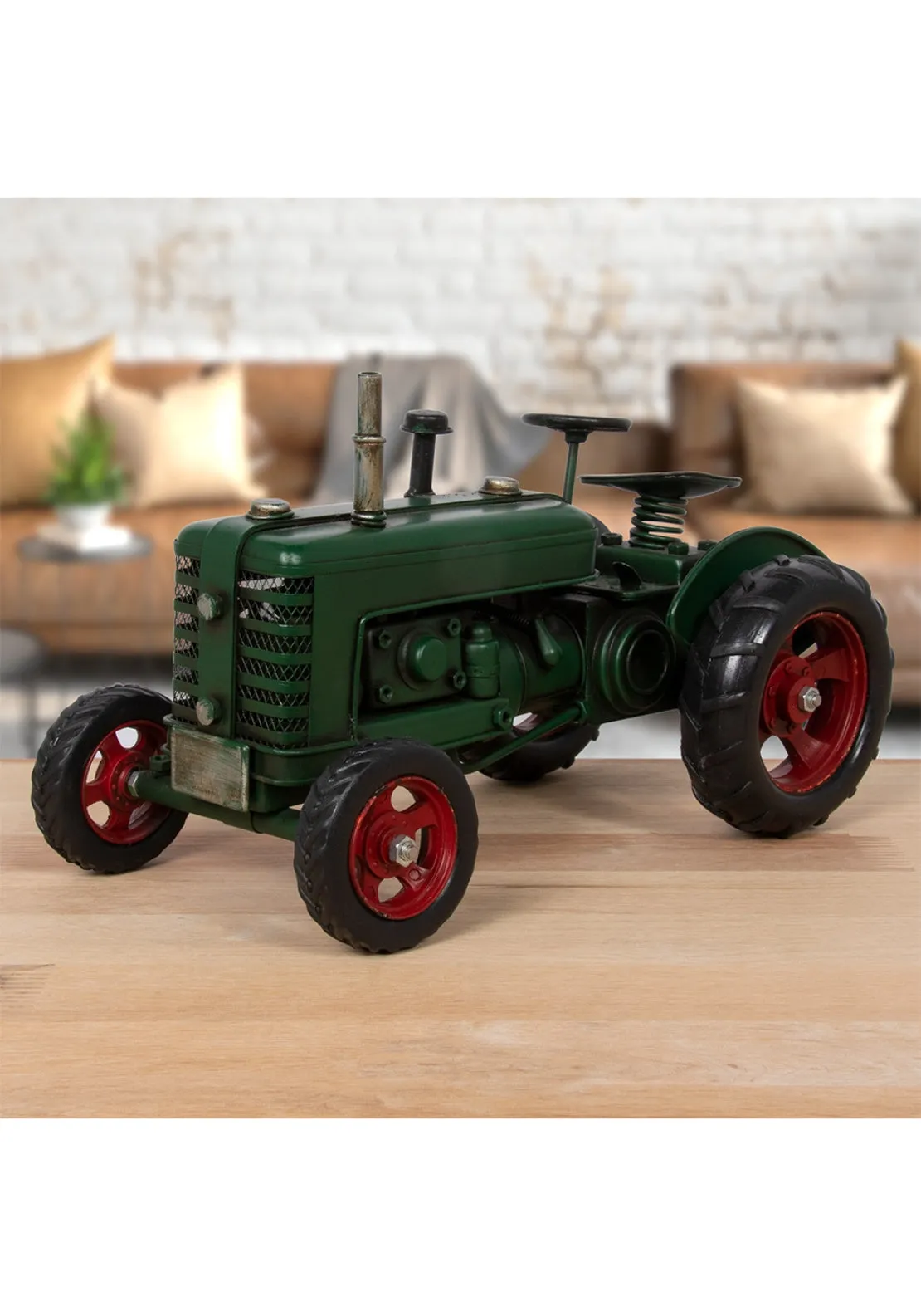 Vintage Tractor - Green