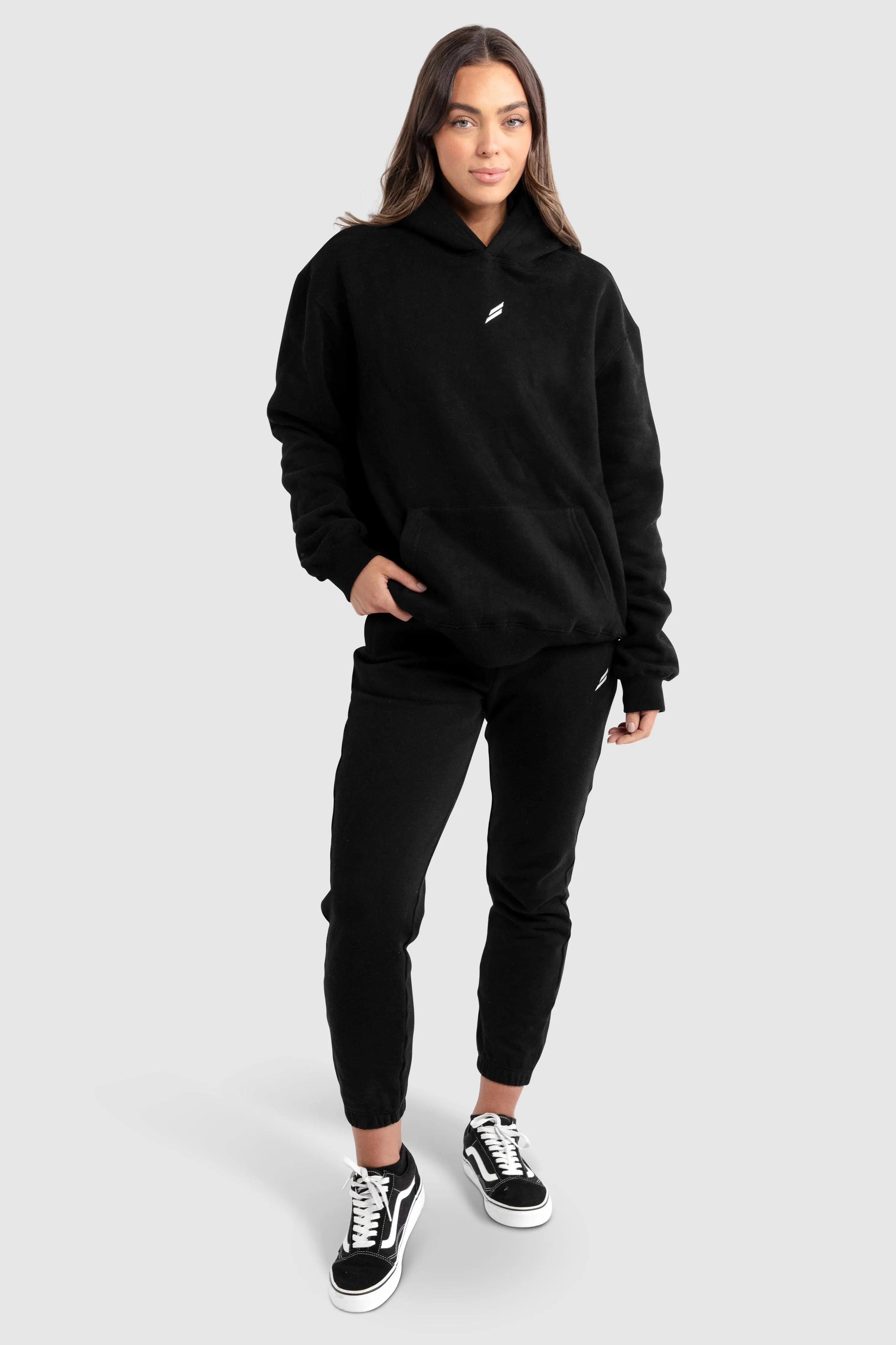 Women's Mark Relaxed Track Pants - Black